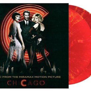 Chicago Soundtrack 2-LP ~ Ltd Ed Colored Vinyl (Red w/Yellow Streaks) ~ Sealed!